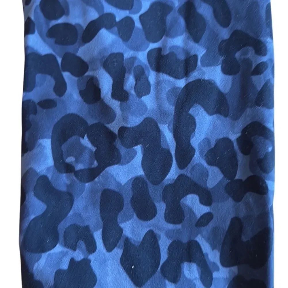 Sunzel Leggings Medium Blue Leopard Print - Picture 4 of 4